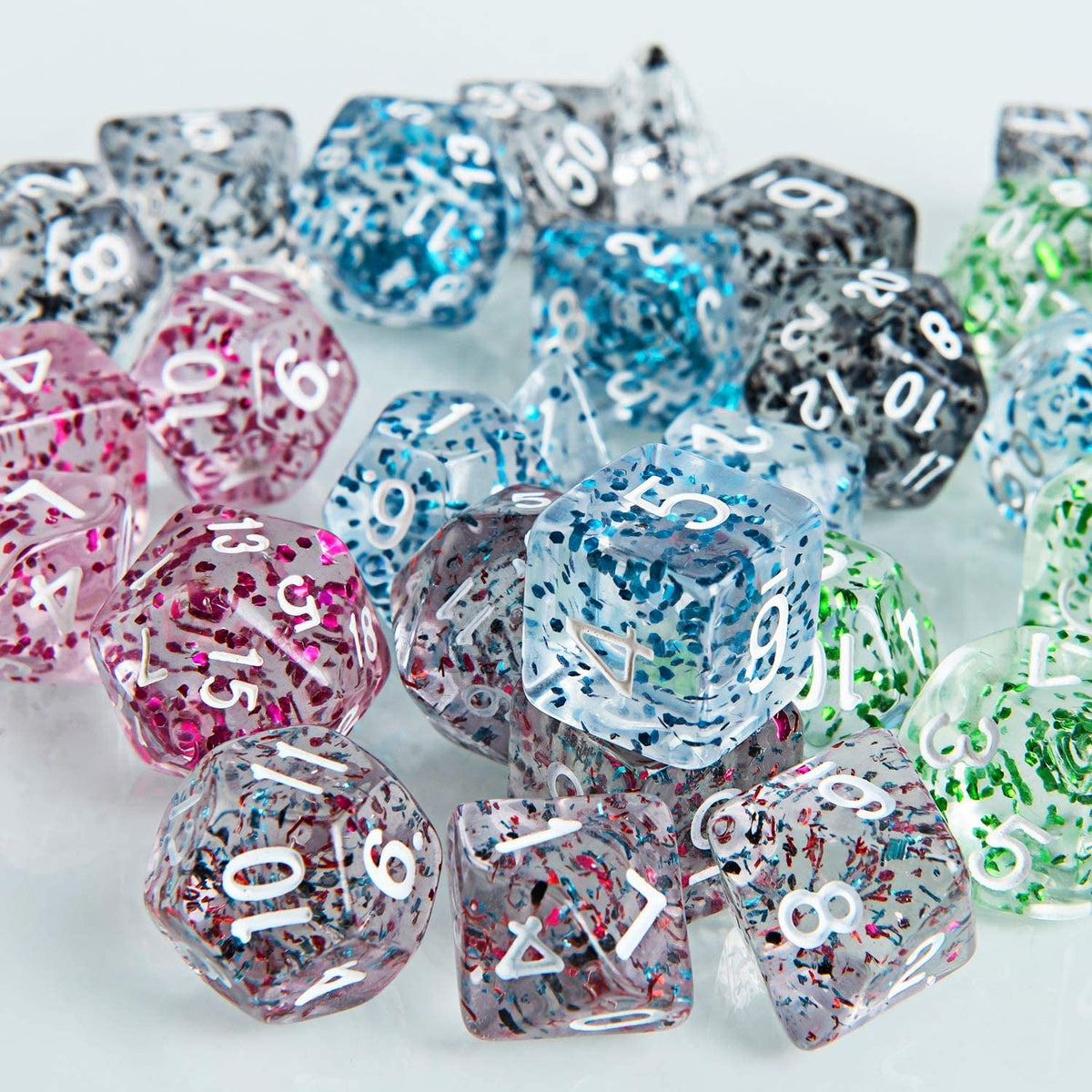Candy Paper Dice Set