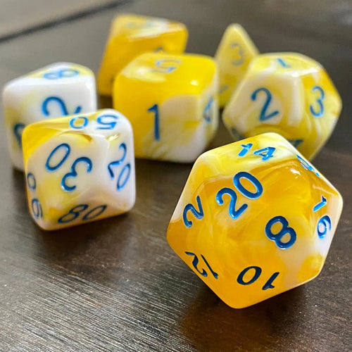 MELTED BUTTER Fantasy Tabletop RPG Dice Set