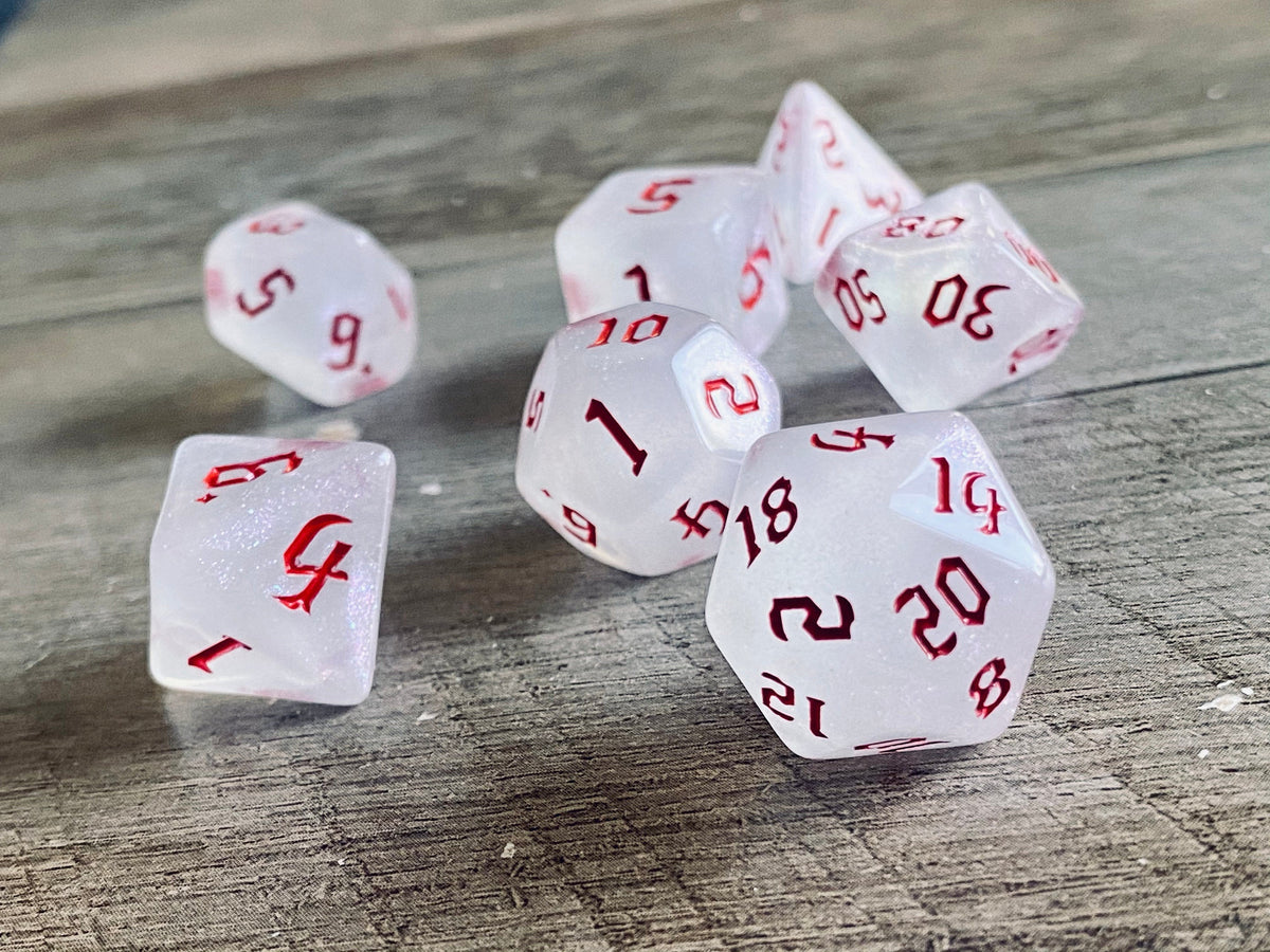Vampire Fantasy Tabletop RPG Dice Set
