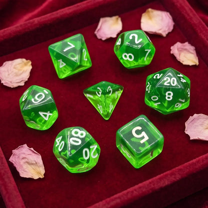 Green Dice Set