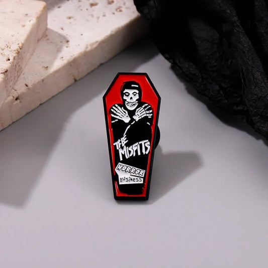 Skull Halloween Collection Punk Pin