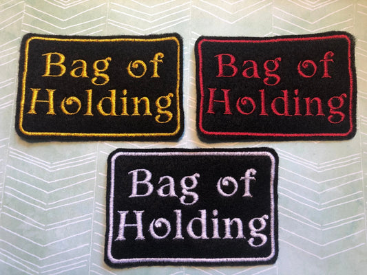 Bag of Holding Fantasy Tabletop RPG RPG inspired table top game patch