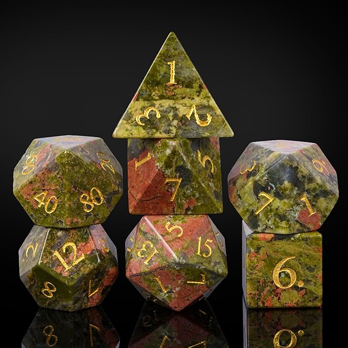Natural GemstoneDice Set