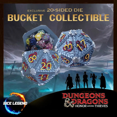 D20 Dice/Popcorn Bucket