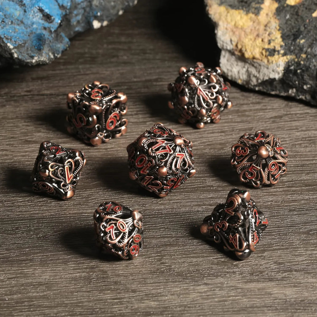 Octopus Hollow Dice Set