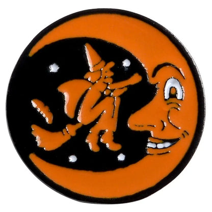 Halloween skull pin