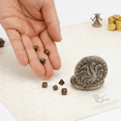 Hydra Pocket Watch Dice Set