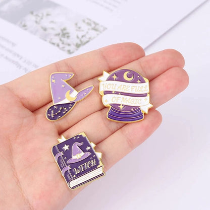 Witchy Stuff Enamel Pins