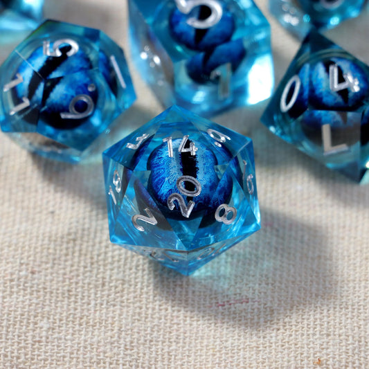 Blue Arcane Watcher Dice