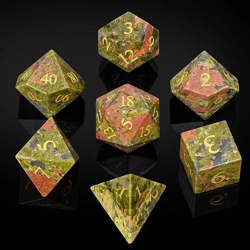 Natural GemstoneDice Set