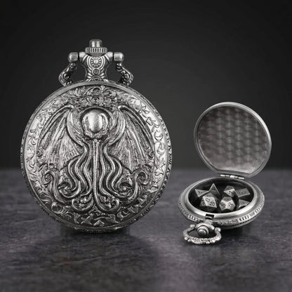 KRAKEN RELIC POCKET WATCH DICE SET