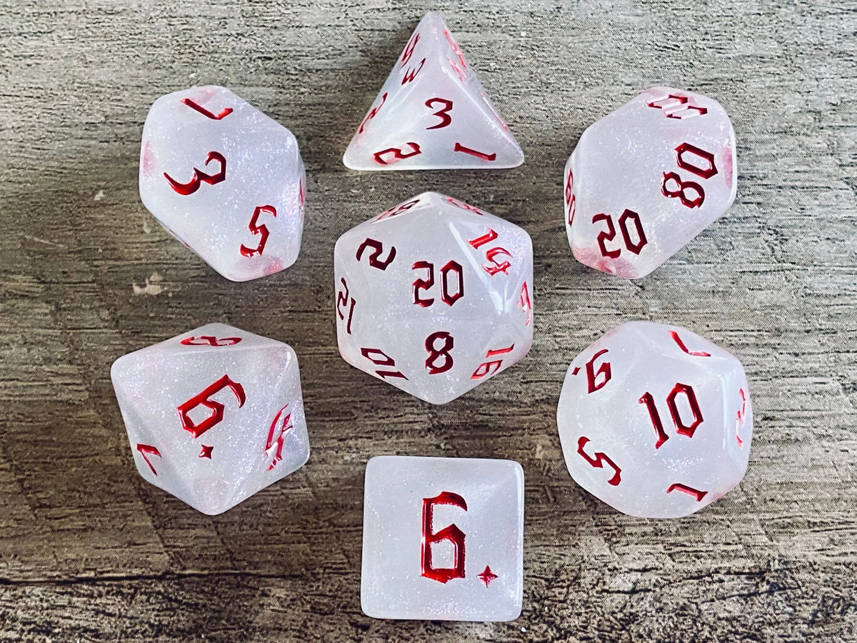 Vampire Fantasy Tabletop RPG Dice Set