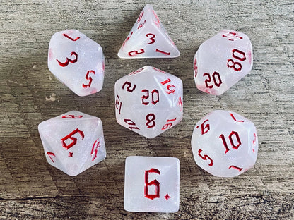 Vampire Fantasy Tabletop RPG Dice Set