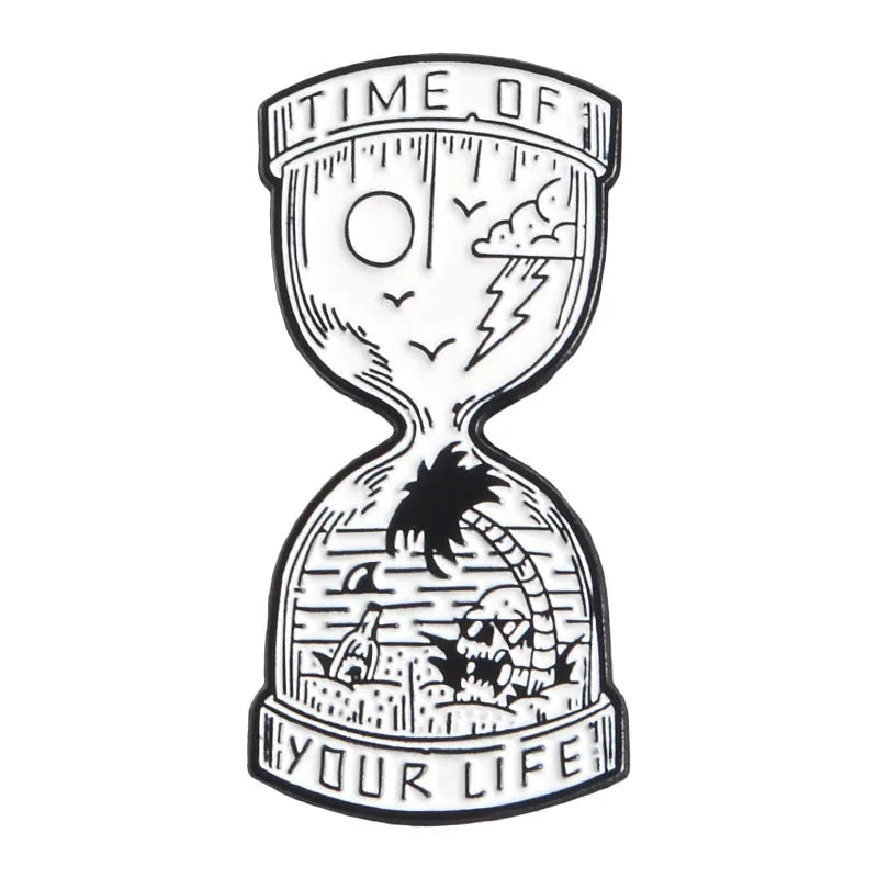 Skull Enamel Pin