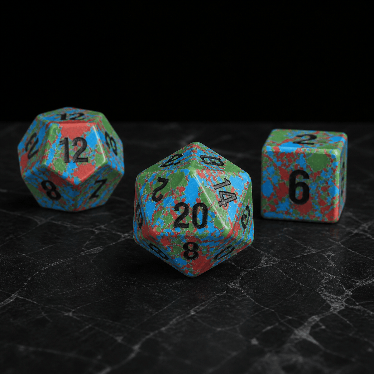 Chaos Carnival - Gemstone Dice Set