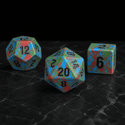 Chaos Carnival - Gemstone Dice Set