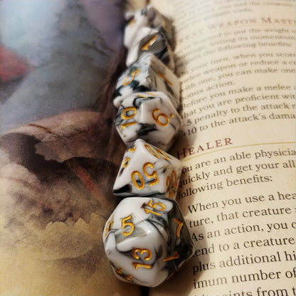 Stonespire Fantasy Tabletop RPG Dice Set
