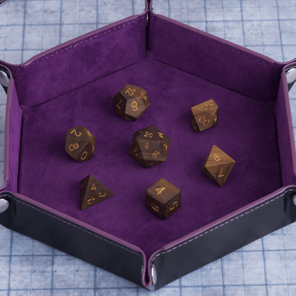 Black Walnut - Wood Dice Set