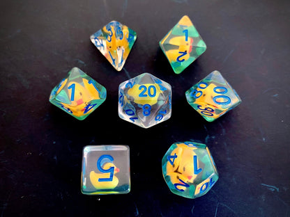 Ducky Fantasy Tabletop RPG Dice Set