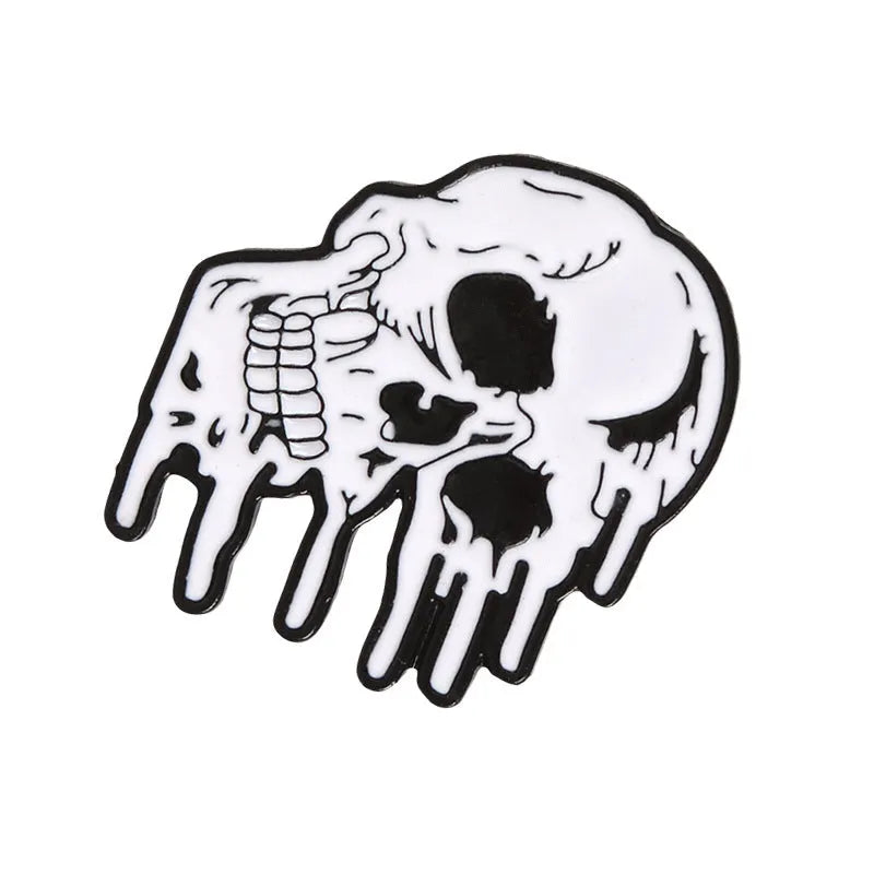 Skull Enamel Pin