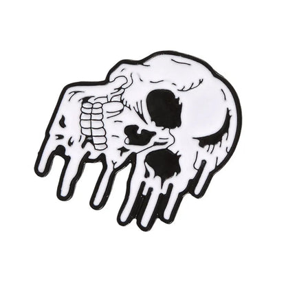 Skull Enamel Pin