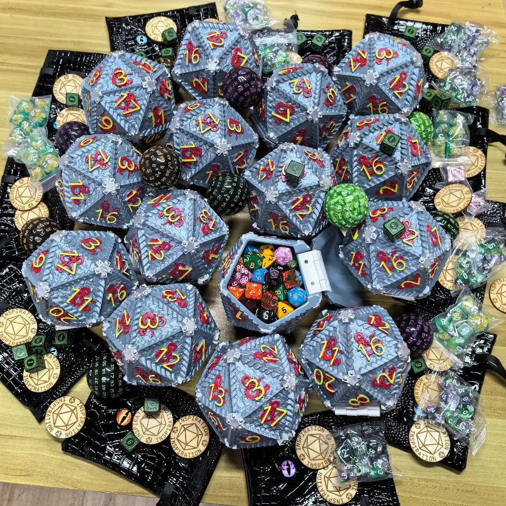 D20 Dice/Popcorn Bucket