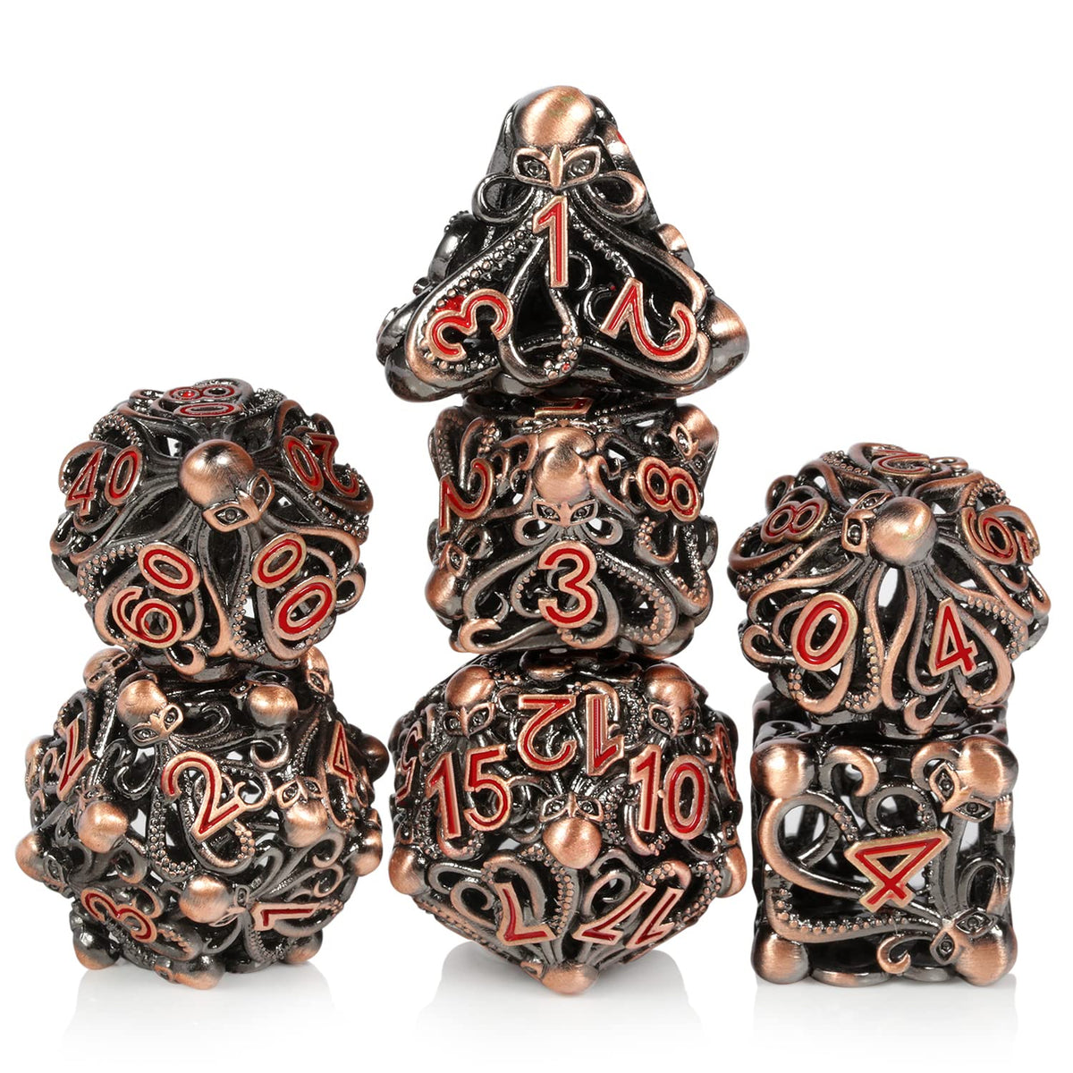 Octopus Hollow Dice Set