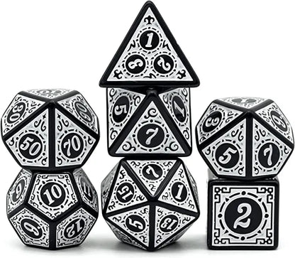 Antique Pattern Dice Set