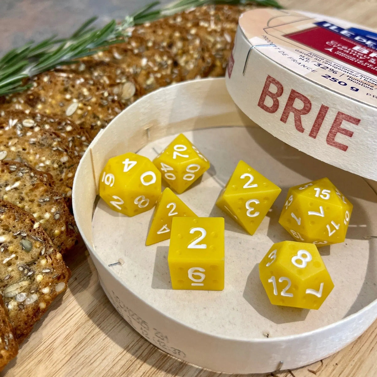 Cheese Dice Set