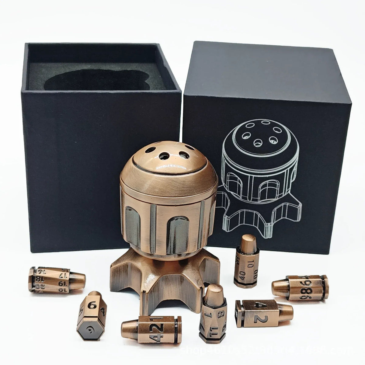 Torpedo Spinner Dice Set