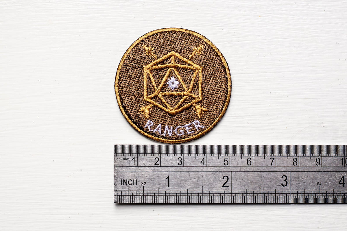 RANGER - Fantasy Tabletop RPG Inspired Scout/Achievement Iron On Patch