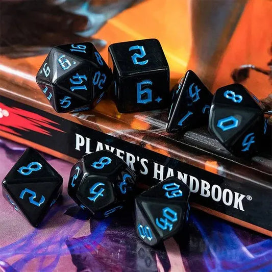 Dark Blue Dice Set