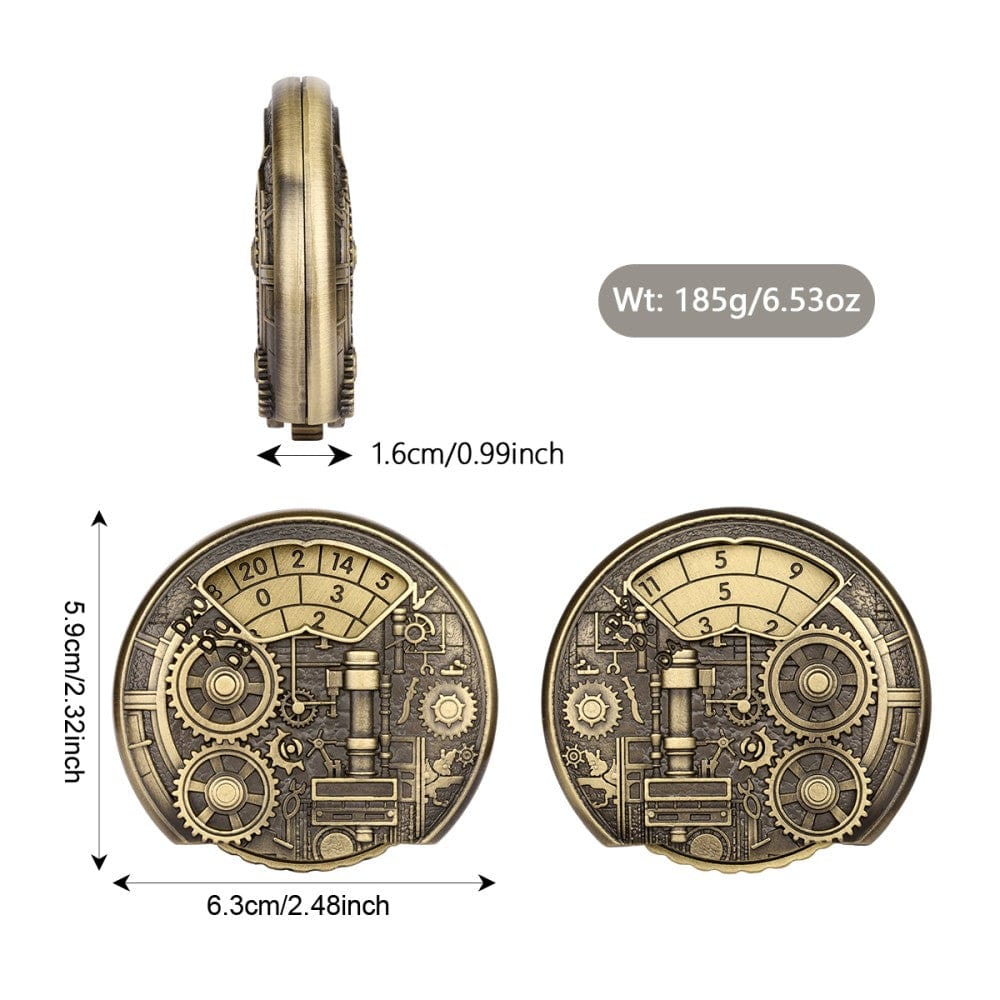Steampunk Gear Dice Spinner