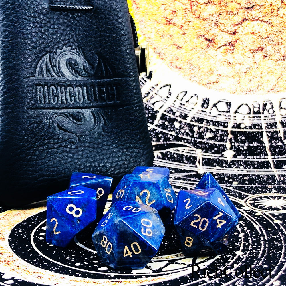 Blue Dice Set