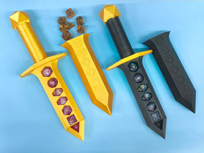Dice Holding Dagger + Give away a Mystery Dice Set (Random Color)