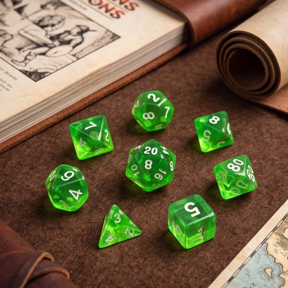 Green Dice Set