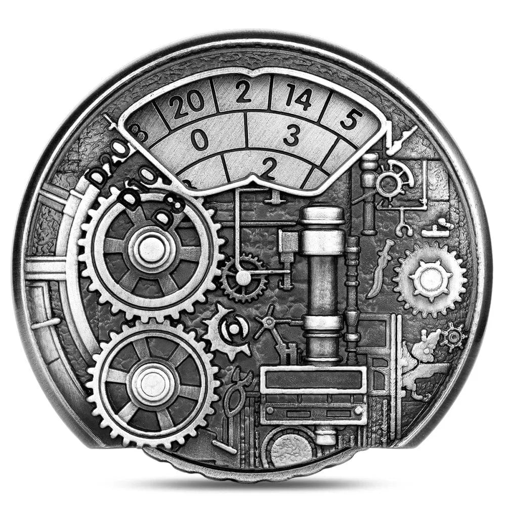 Steampunk Gear Dice Spinner