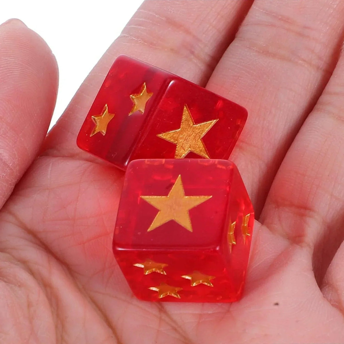 Dragon Star Dice - Fantasy Tabletop RPG Dice D6 Inspired By Dragon Ball - Pack of 3