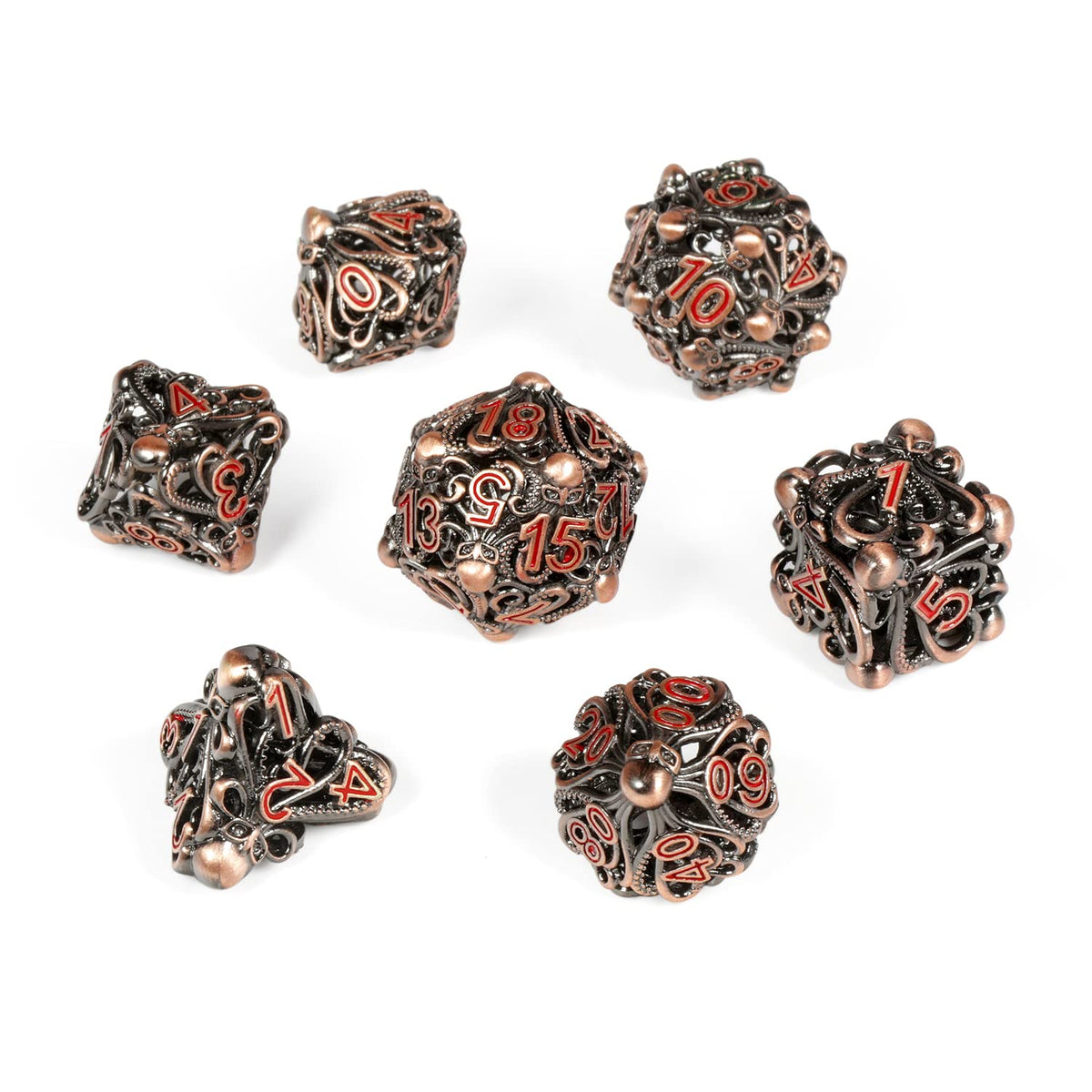 Octopus Hollow Dice Set