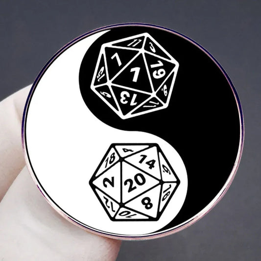 Fantasy Tabletop RPG Dice Pin