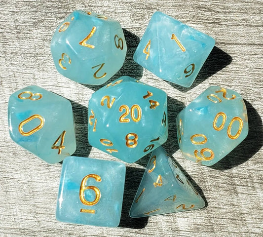 Light Blue Topaz Gem Effect