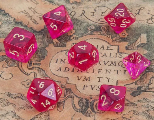 Jelly Rose Dice Set