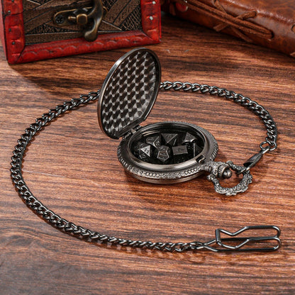 KRAKEN RELIC POCKET WATCH DICE SET