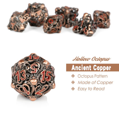Octopus Hollow Dice Set