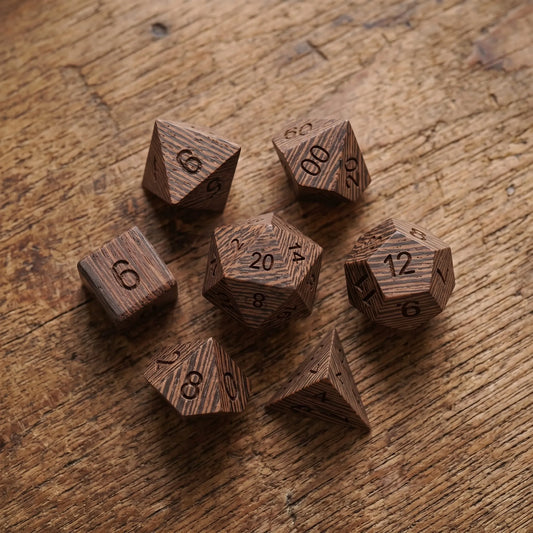 Wild Grain - Wood Dice Set