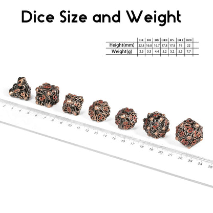 Octopus Hollow Dice Set