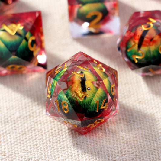 Sharp Edge Dragon Eye Dice