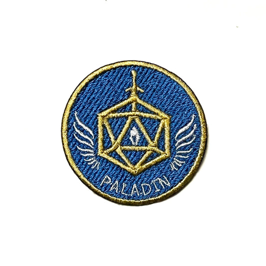 PALADIN - Fantasy Tabletop RPG Inspired Scout/Achievement Iron On Patch