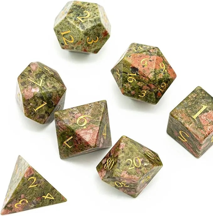 Natural GemstoneDice Set