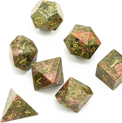 Natural GemstoneDice Set